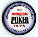 Player Chip from the 2006 World Series of Poker 